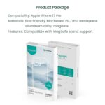 iPhone 17pro/17pro max MagSafe対応