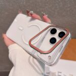 iPhone17 2in1 PC+TPU ケース magsafe対応ケース iPhone17ケース スマホケース