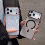 iPhone17 2in1 PC+TPU ケース magsafe対応ケース iPhone17ケース スマホケース