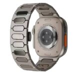 アップルウォッチ42/44/45/49mm 高級 チタン合金 交換用バンド マグネット アップルウォッチ バンド