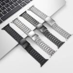 アップルウォッチ42/44/45/49mm 高級 チタン合金 交換用バンド マグネット アップルウォッチ バンド