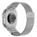 Apple watch交換用バンド ミラネーゼループバンド マグネット式 アップルウォッチ バンド