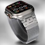 Apple watch交換用バンド ミラネーゼループバンド マグネット式 アップルウォッチ バンド