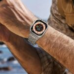アップルウォッチ42/44/45/49mm 高級 チタン合金 交換用バンド マグネット アップルウォッチ バンド Apple watch series8 /7/ 6/ 5 腕時計バンド