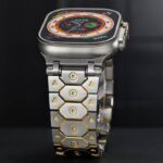 アップルウォッチ42/44/45/49mm 高級 チタン合金 交換用バンド マグネット アップルウォッチ バンド Apple watch series8 /7/ 6/ 5 腕時計バンド