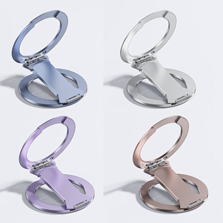 両面マグネット式 折り畳 スマホ スタンド アルミ合金製 折り畳式 マグネット式 スマホ スタンド