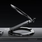 両面マグネット式 折り畳 スマホ スタンド アルミ合金製 折り畳式 マグネット式 スマホ スタンド