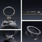 両面マグネット式 折り畳 スマホ スタンド アルミ合金製 折り畳式 マグネット式 スマホ スタンド