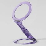 両面マグネット式 折り畳 スマホ スタンド アルミ合金製 折り畳式 マグネット式 スマホ スタンド