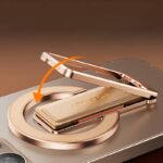 両面マグネット式 折り畳 スマホ スタンド Magsafe対応 スマートフォンホルダー ス