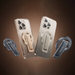 両面マグネット式 折り畳 スマホ スタンド Magsafe対応 スマートフォンホルダー ス