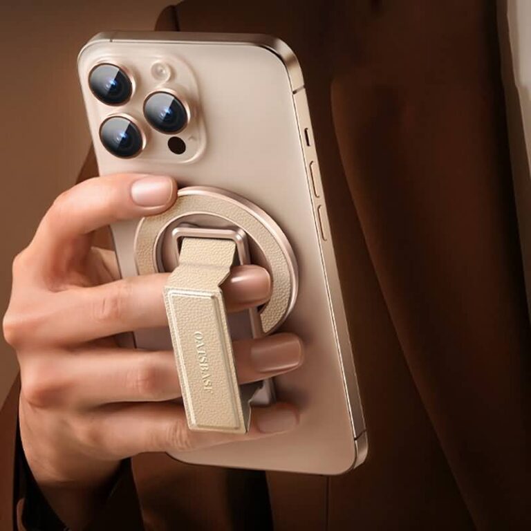 両面マグネット式 折り畳 スマホ スタンド Magsafe対応 スマートフォンホルダー ス