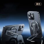 両面マグネット式 折り畳 スマホ スタンド Magsafe対応 スマートフォンホルダー ス