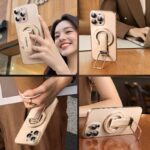 両面マグネット式 折り畳 スマホ スタンド Magsafe対応 スマートフォンホルダー ス