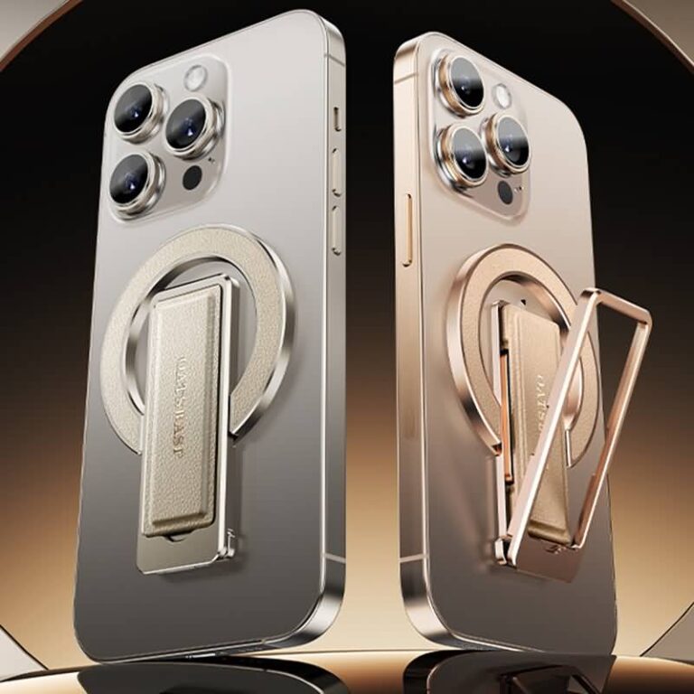 両面マグネット式 折り畳 スマホ スタンド Magsafe対応 スマートフォンホルダー ス