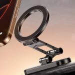 Magsafe対応 車載ホルダー クロスボーダー両面磁気式スマホホルダーダッシュボードホルダー360度回転可能 全機種対応