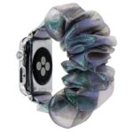 アップルウォッチバンド シュシュ レディース Apple watch バンド ベルト