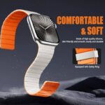 アップルウォッチ バンド ベルト apple watch 42mm 44mm 45mm 46mm 49mm マグネット シリコン ベルト