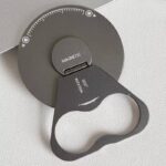 マグネット式 折り畳 スマホ スタンド アルミ合金製 折り畳式 マグネット式 スマホ スタンド 強磁器マグネット