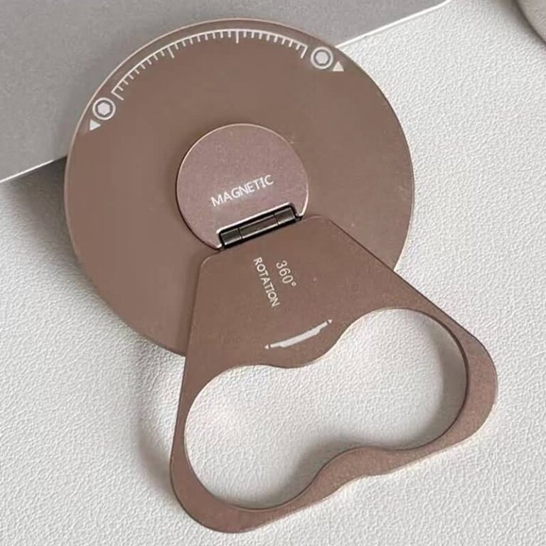 マグネット式 折り畳 スマホ スタンド アルミ合金製 折り畳式 マグネット式 スマホ スタンド 強磁器マグネット