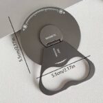 マグネット式 折り畳 スマホ スタンド アルミ合金製 折り畳式 マグネット式 スマホ スタンド 強磁器マグネット