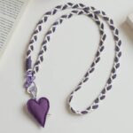 携帯ストラップ 首掛け 首かけ スマホ ストラップ 長度19cm ネックストラップ ショルダーストラップ 全5色 SKU:AC09262025031 - Image 4