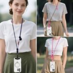 スマホショルダー 携帯ストラップ 首掛け 首かけ スマホ ショルダーストラップ 長度調節可能 ネックストラップ ショルダーストラップ