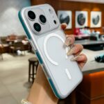 iPhone17 2in1 PC+TPU ケース magsafe対応ケース iPhone17ケース スマホケース