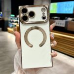 iPhone17 2in1 PC+TPU ケース magsafe対応ケース iPhone17ケース スマホケース iPhone17 2in1 PC+TPU ケース magsafe対応ケース メッキ仕上げ iPhone17ケース