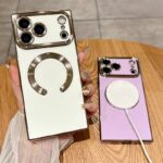 iPhone17 2in1 PC+TPU ケース magsafe対応ケース iPhone17ケース スマホケース iPhone17 2in1 PC+TPU ケース magsafe対応ケース メッキ仕上げ iPhone17ケース