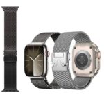 Apple watch交換用バンド  ミラネーゼループバンドApple watch 42/44/45/49mm メッシュメタル製バンド 替えベルト 全7色 SKU:AC09272025045 - Image 4