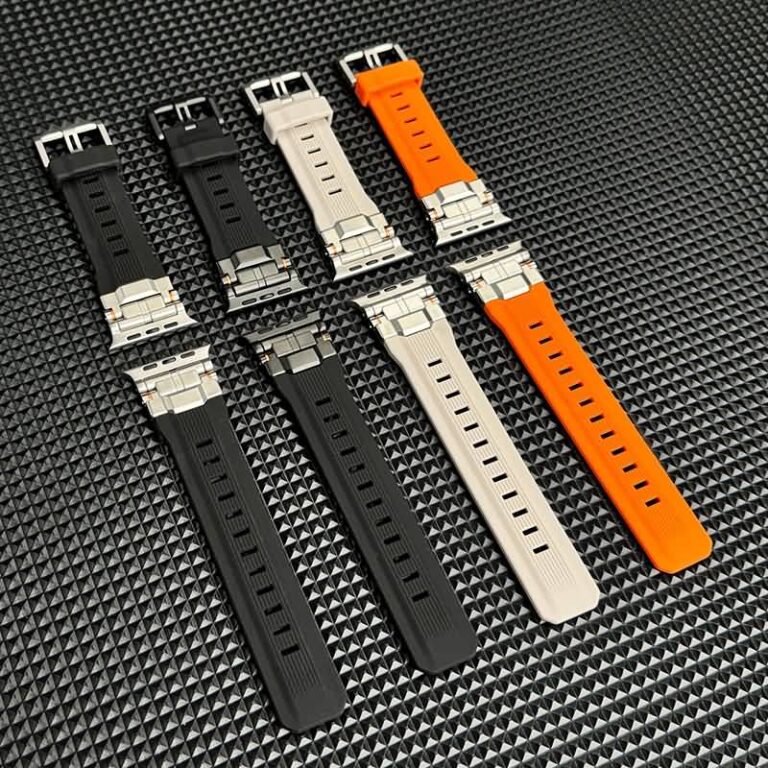 アップルウォッチ バンド シリコン ラバーバンド