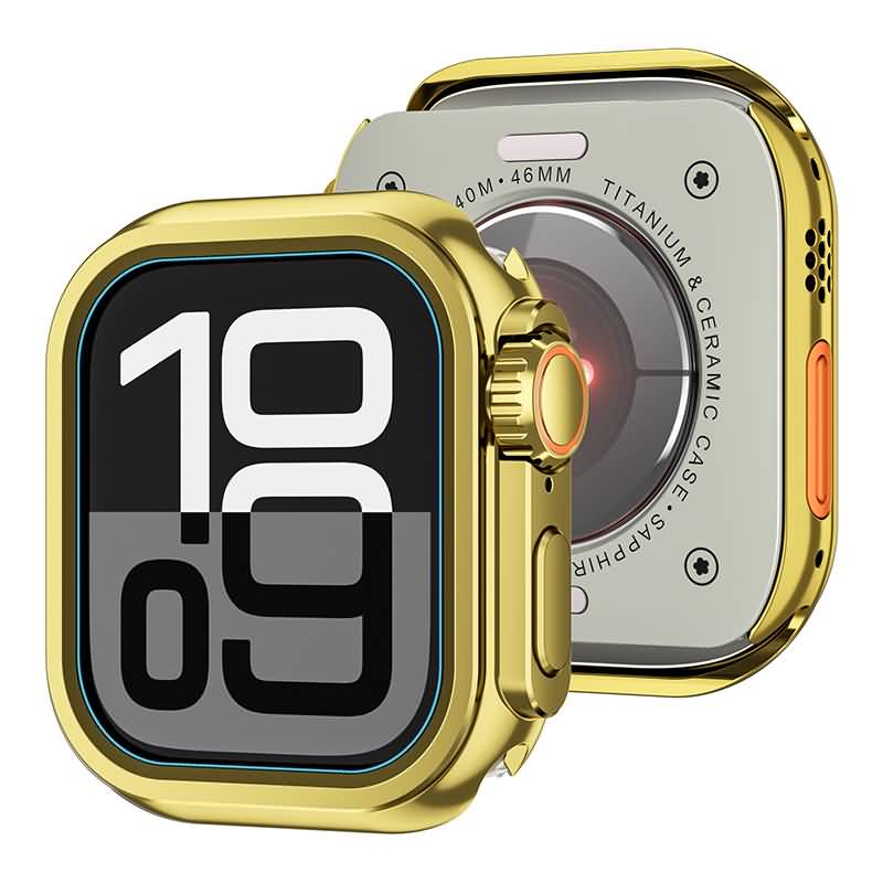 AC09282025005-11 アップルウォッチ10カバー Apple Watch Series 10 46mm ケース カバー AppleWatch 49MM ケース 亜鉛合金 かっこいい メンズ