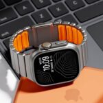 42/44/45/49mm 高級 チタン製 交換用バンド アップルウォッチ バンド Apple watch series8 /7/ 6/ 5 腕時計バンド