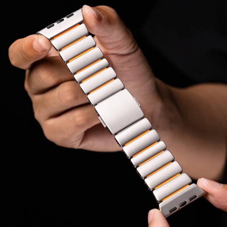 42/44/45/49mm 高級 チタン製 交換用バンド アップルウォッチ バンド Apple watch series8 /7/ 6/ 5 腕時計バンド