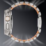 42/44/45/49mm 高級 チタン製 交換用バンド アップルウォッチ バンド Apple watch series8 /7/ 6/ 5 腕時計バンド