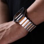 42/44/45/49mm 高級 チタン製 交換用バンド アップルウォッチ バンド Apple watch series8 /7/ 6/ 5 腕時計バンド