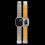 42/44/45/49mm 高級 チタン製 交換用バンド アップルウォッチ バンド Apple watch series8 /7/ 6/ 5 腕時計バンド