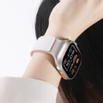 アップルウォッチ バンド シリコン ラバーバンド