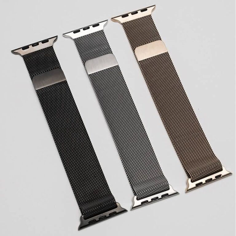 Apple watch交換用バンド 磁気吸着式 ミラネーゼループバンド