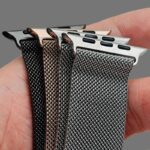 Apple watch交換用バンド 磁気吸着式 ミラネーゼループバンド