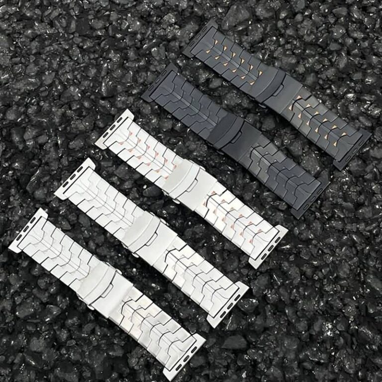 42/44/45/46/49mm Apple Watch 高品質 バンド チタン合金 ベルト