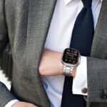 42/44/45/49mm 高級 チタン製 交換用バンド アップルウォッチ バンド Apple watch series8 /7/ 6/ 5 腕時計バンド 全3色 SKU:AC09282025013 - Image 4