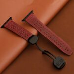アップルウォッチ バンド 本革製 ベルト マグネット式 アップルウォッチ バンド ベルト