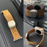 アップルウォッチ バンド 本革製 ベルト マグネット式 アップルウォッチ バンド ベルト