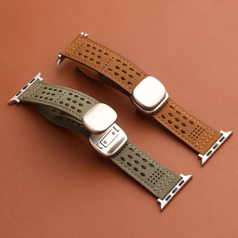アップルウォッチ バンド 本革製 ベルト マグネット式 アップルウォッチ バンド ベルト