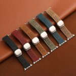 アップルウォッチ バンド 本革製 ベルト マグネット式 アップルウォッチ バンド ベルト