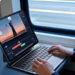 iPad11 2025 用ワイヤレス bluetooth キーボード アルミ合金バックライト搭載 タッチパッド DUX DUCIS マジックキーボード