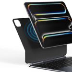 iPad11 2025 用ワイヤレス bluetooth キーボード アルミ合金バックライト搭載 タッチパッド DUX DUCIS マジックキーボード