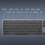 静音•薄型 ワイヤレスキーボード ワイヤレスキーボード コンパクト DUX DUCIS 充電式 キーボード
